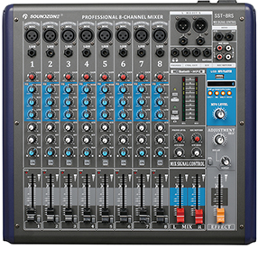 聲州SOUNDZONE SST-8RS調(diào)音臺