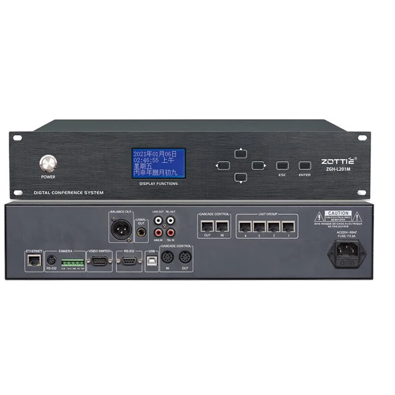 ZGH-L201M   有線討論系統(tǒng)主機
