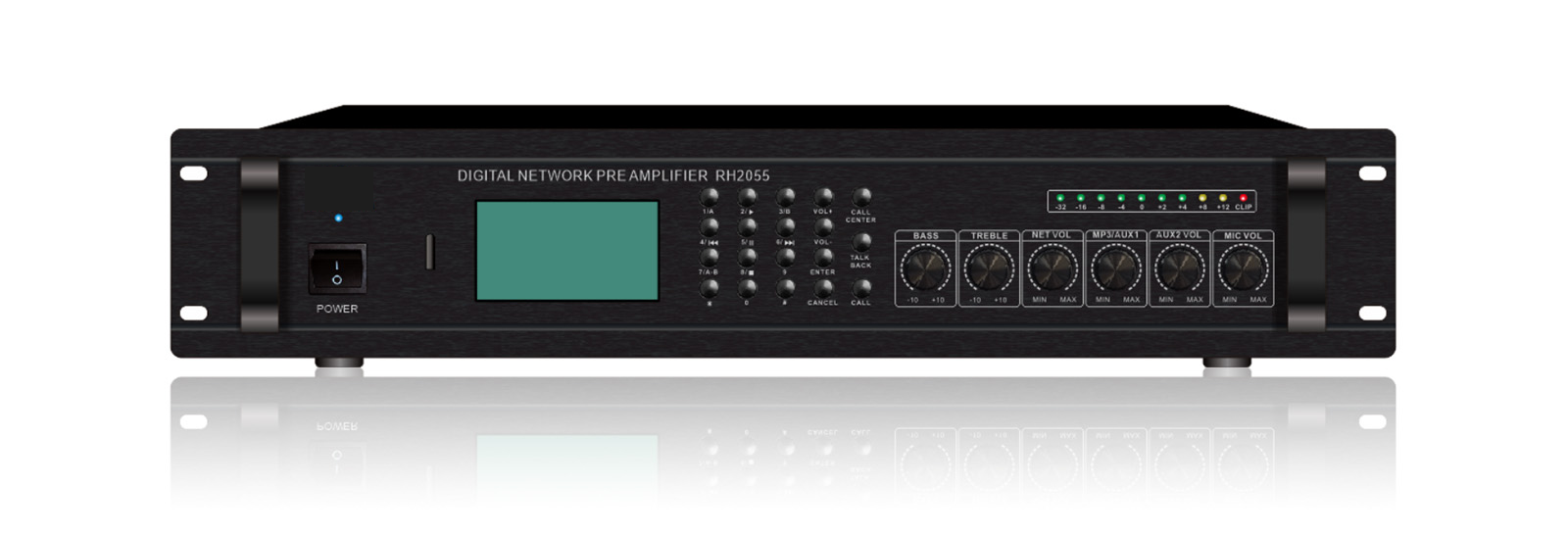 ZGR7855  4.3寸觸摸屏網(wǎng)絡前置放大器