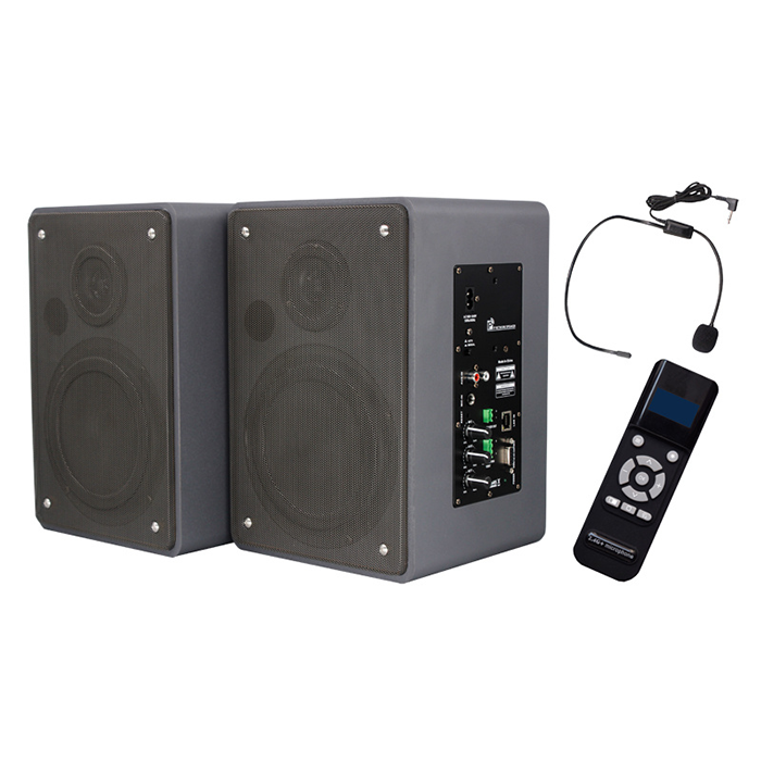 ZGR8730GL  2.4G6.5寸低音30W云廣播終端音箱