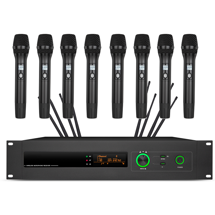 BK-8678  一拖八無線手持