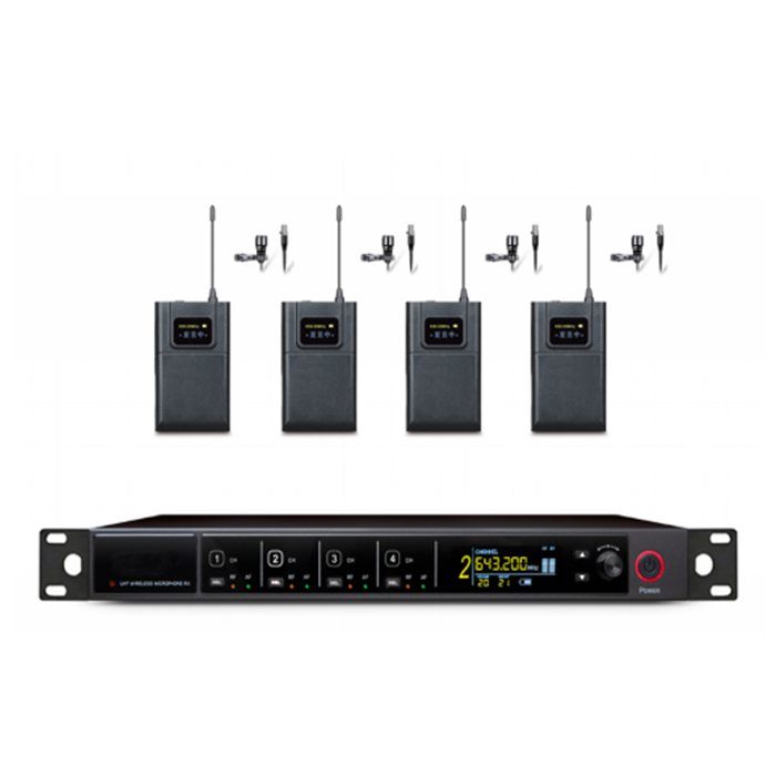 BK-8914  UHF一拖二無(wú)線領(lǐng)夾/頭戴