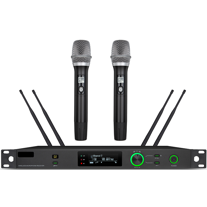 BK-8662  無(wú)線視像一拖二手持