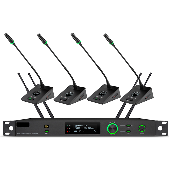 BK-8664  無(wú)線視像一拖四會(huì)議（鵝頸）