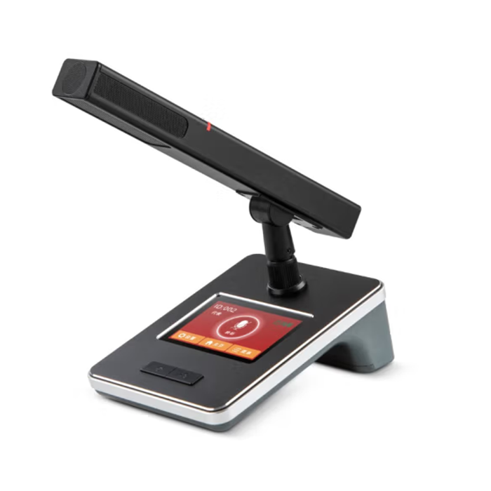 BK-6939A  數(shù)字視像有線會議系統(tǒng)主席單元（3.5觸摸屏 可修改背景顏色，定制企業(yè)logo）