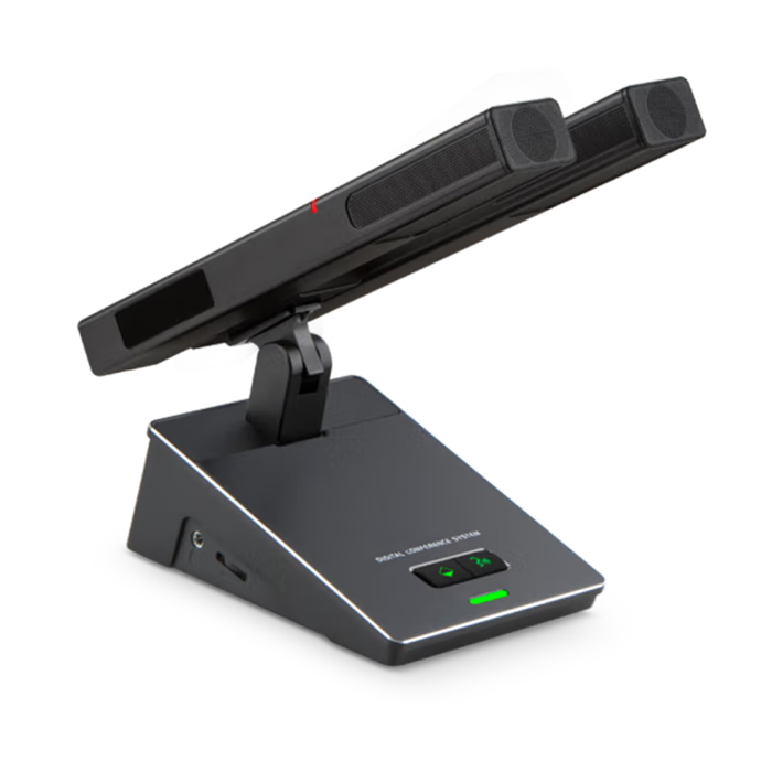 BK-6928A  數(shù)字雙系統(tǒng)雙備份會(huì)議主席單元 （全金屬底座+金屬雙方管）（八芯線(xiàn)或RJ45網(wǎng)線(xiàn)連接）