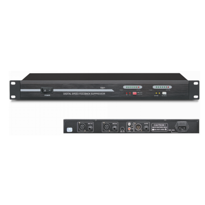  BC-7221  雙通道立體聲反饋抑制器（二進一出）