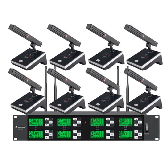 MSU-1886  無(wú)線一拖八方管會(huì)議話筒