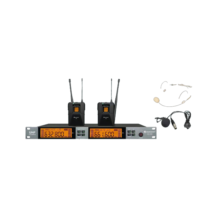 JAU-2493  無(wú)線一拖四領(lǐng)夾/頭戴話筒