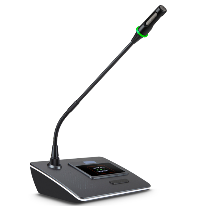 XLM-8534B  無線數(shù)字會議系統(tǒng)代表單元（選配討論或視像跟蹤功能）